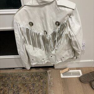 Beautiful Quality Ladies Leather Motorcycle jacket